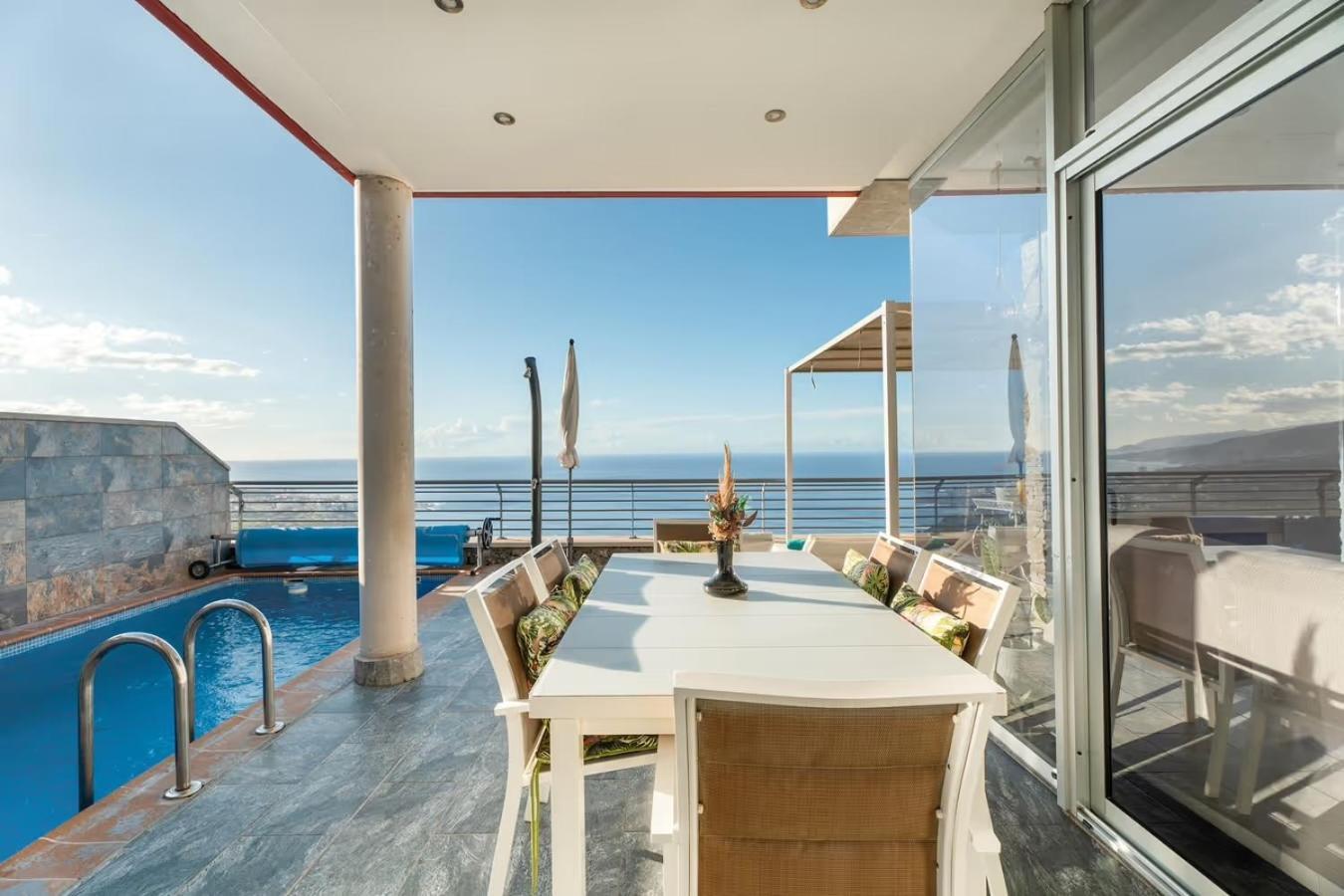 Villa Golden Horizon Con Piscina Privada Climatizada Santa Úrsula Dış mekan fotoğraf