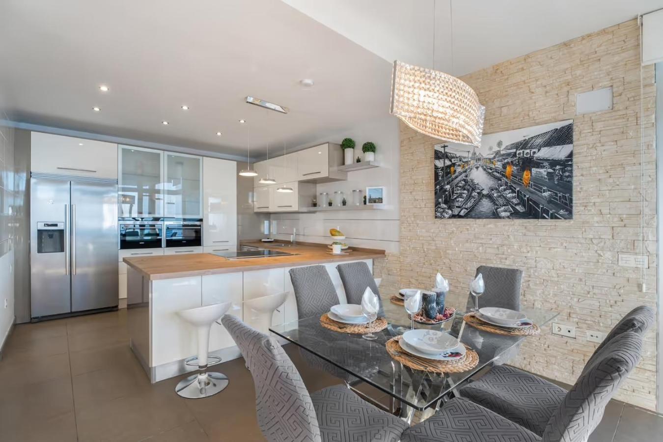 Villa Golden Horizon Con Piscina Privada Climatizada Santa Úrsula Dış mekan fotoğraf