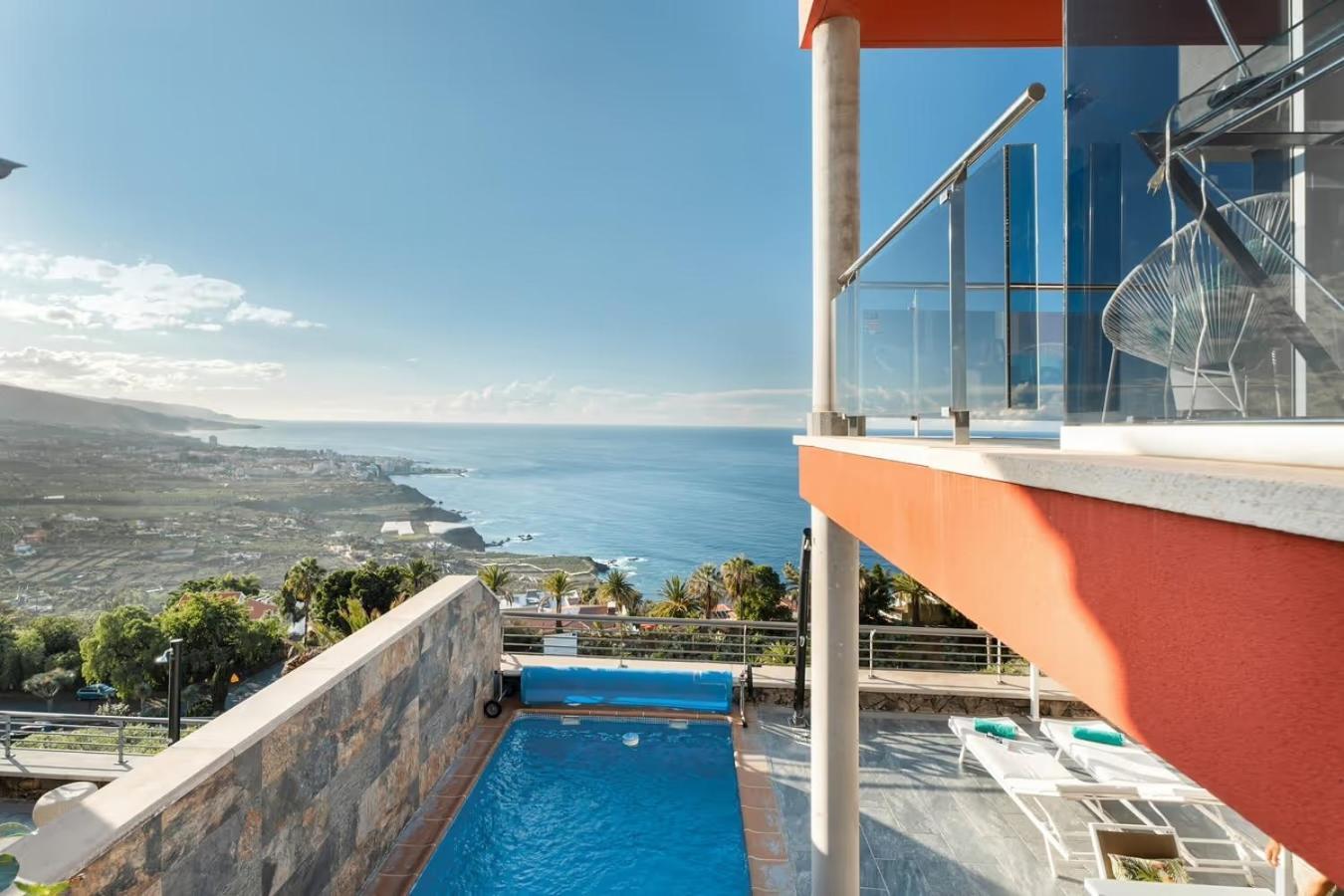 Villa Golden Horizon Con Piscina Privada Climatizada Santa Úrsula Dış mekan fotoğraf