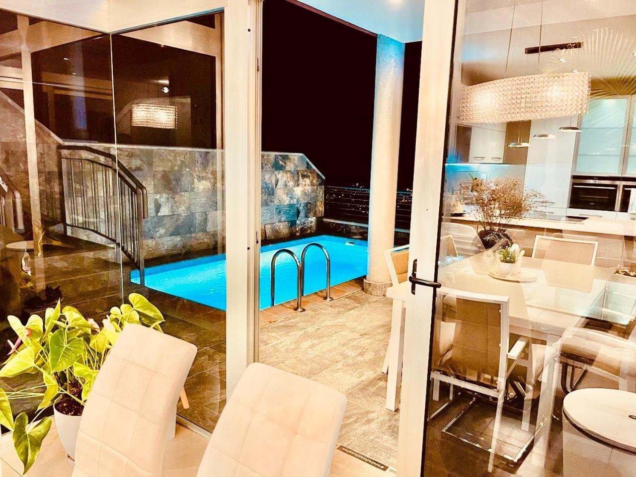 Villa Golden Horizon Con Piscina Privada Climatizada Santa Úrsula Dış mekan fotoğraf